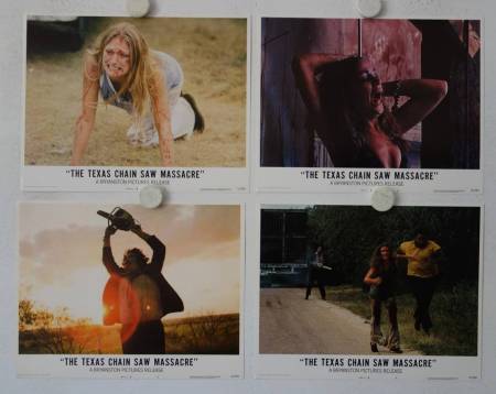 The Texas Chainsaw Massacre original release US Lobby Card Set